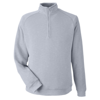 Nautica Unisex Sun Surfer Supreme Quarter-Zip Sweatshirt, Vintage Pebble, Front view