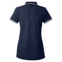 Nautica Women's Deck Polo, Navy, Back view