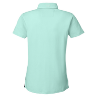 Nautica Women's Saltwater Polo, Cool Mint, Back view