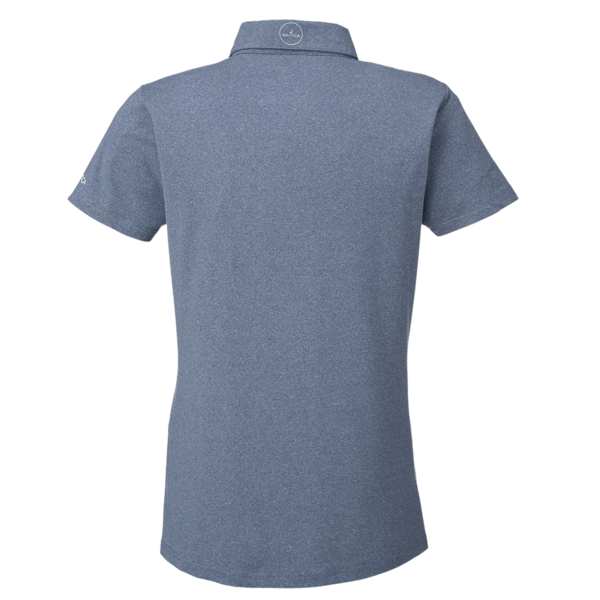 Nautica Women's Saltwater Polo, Faded Navy, Back view