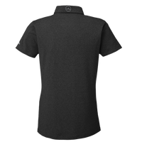 Nautica Women's Saltwater Polo, Onyx, Back view