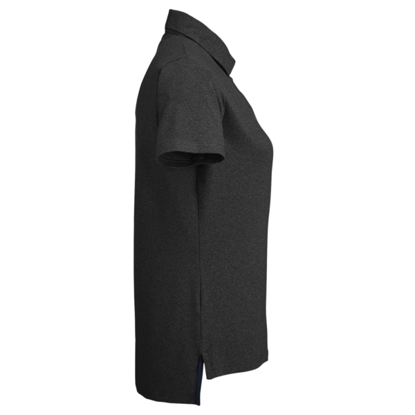 Nautica Women's Saltwater Polo, Onyx, Right Sleeve view