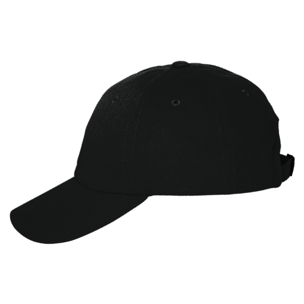 New Era Adjustable Structured Cap, Flag Black, Left Side view