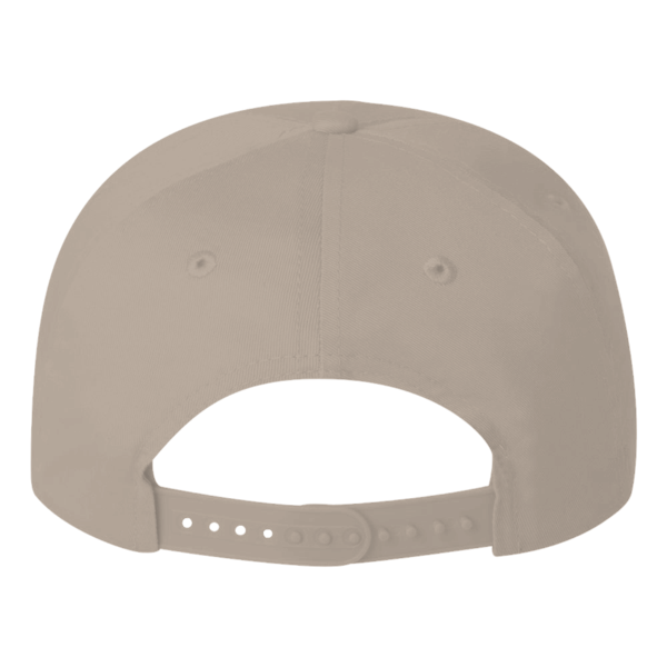 New Era Adjustable Structured Cap, Flag Khaki, Back view