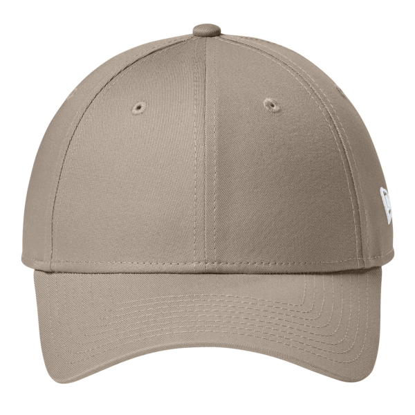 New Era Adjustable Structured Cap, Flag Khaki, Front view