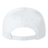 New Era Adjustable Structured Cap, Flag White, Back view