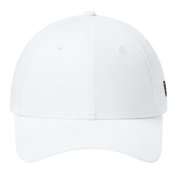 New Era Adjustable Structured Cap, Flag White, Front view
