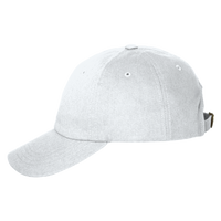 New Era Adjustable Structured Cap, Flag White, Left Side view