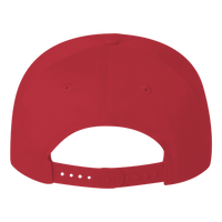 New Era Adjustable Structured Cap, Scarlet Red, Back view
