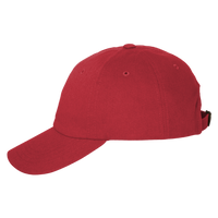 New Era Adjustable Structured Cap, Scarlet Red, Left Side view