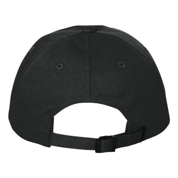 New Era Adjustable Unstructured Cap, Flag Black, Back view