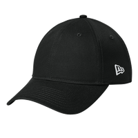 New Era Adjustable Unstructured Cap, Flag Black, Left Side view