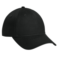 New Era Adjustable Unstructured Cap, Flag Black, Right Side view