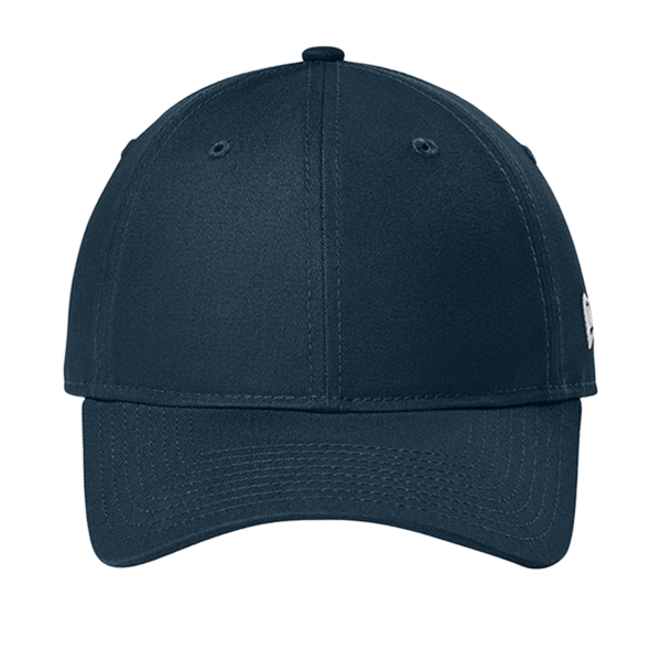 New Era Adjustable Unstructured Cap, Flag Deep Navy, Front view