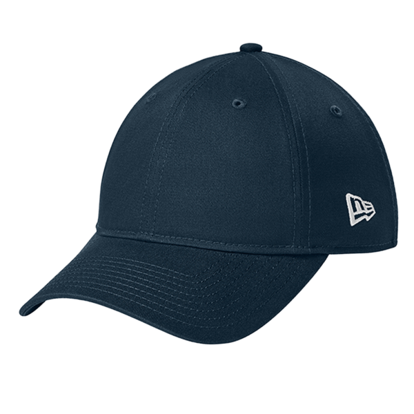 New Era Adjustable Unstructured Cap, Flag Deep Navy, Left Side view