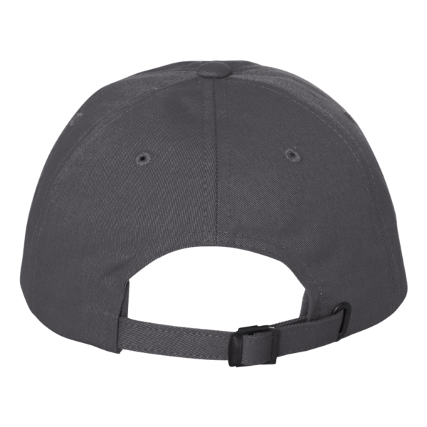 New Era Adjustable Unstructured Cap, Flag Graphite, Back view