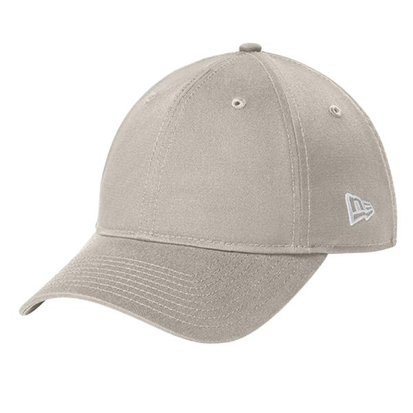 New Era Adjustable Unstructured Cap, Flag Stone, Left Side view