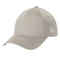 New Era Adjustable Unstructured Cap, Flag Stone, Left Side view