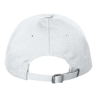 New Era Adjustable Unstructured Cap, Flag White, Back view