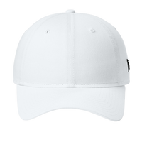 New Era Adjustable Unstructured Cap, Flag White, Front view