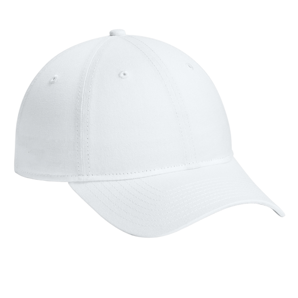 New Era Adjustable Unstructured Cap, Flag White, Right Side view