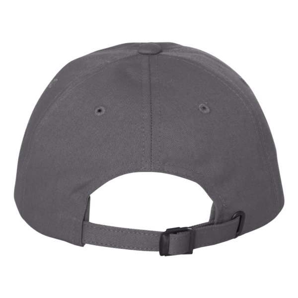 New Era Adjustable Unstructured Cap, Graphite, Back view