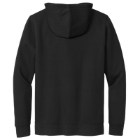 New Era Comeback Fleece Full Zip Hoodie, Black, Back view