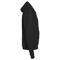 New Era Comeback Fleece Full Zip Hoodie, Black, Right Sleeve view