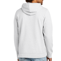 New Era Comeback Fleece Pullover Hoodie, Ash / Ash, Back view