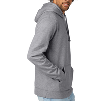 New Era Comeback Fleece Pullover Hoodie, Athletic Heather / Athletic Heather, Right Sleeve view