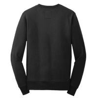 New Era French Terry Crew, Black, Back view