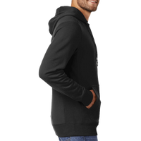 New Era French Terry Pullover Hoodie, Black, Right Sleeve view