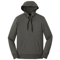 New Era French Terry Pullover Hoodie, Graphite, Front view