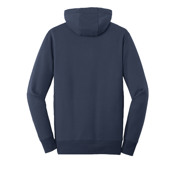 New Era French Terry Pullover Hoodie, True Navy, Back view