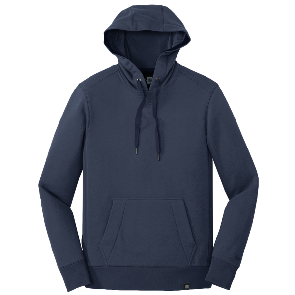 New Era French Terry Pullover Hoodie, True Navy, Front view