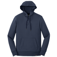 New Era French Terry Pullover Hoodie, True Navy, Front view