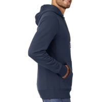 New Era French Terry Pullover Hoodie, True Navy, Right Sleeve view