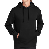 New Era Heritage Fleece Pullover Hoodie, Black, Front view