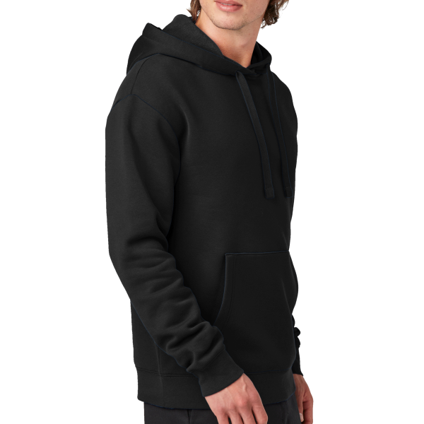 New Era Heritage Fleece Pullover Hoodie, Black, Right Sleeve view