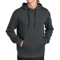 New Era Heritage Fleece Pullover Hoodie, Graphite, Front view