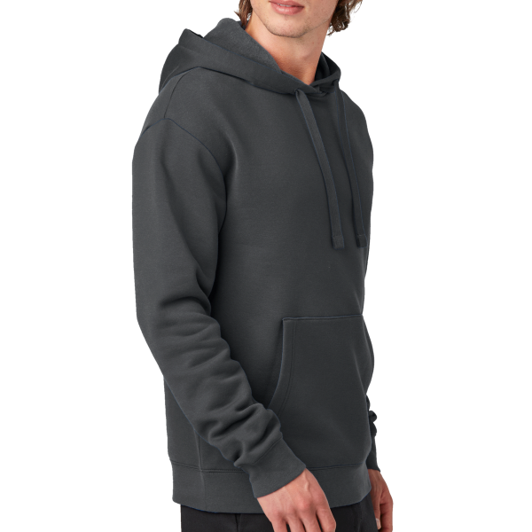 New Era Heritage Fleece Pullover Hoodie, Graphite, Right Sleeve view
