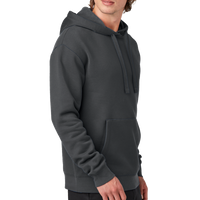 New Era Heritage Fleece Pullover Hoodie, Graphite, Right Sleeve view