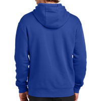 New Era Heritage Fleece Pullover Hoodie, Royal, Back view