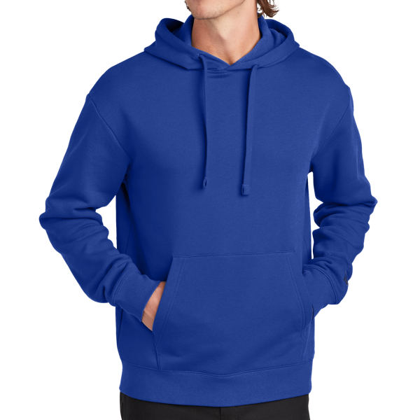 New Era Heritage Fleece Pullover Hoodie, Royal, Front view