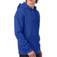 New Era Heritage Fleece Pullover Hoodie, Royal, Right Sleeve view