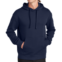 New Era Heritage Fleece Pullover Hoodie, True Navy, Front view