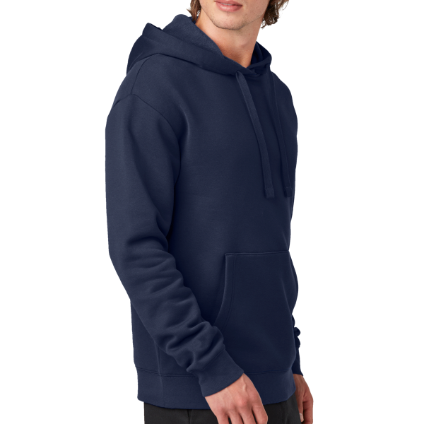 New Era Heritage Fleece Pullover Hoodie, True Navy, Right Sleeve view