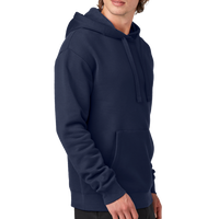 New Era Heritage Fleece Pullover Hoodie, True Navy, Right Sleeve view