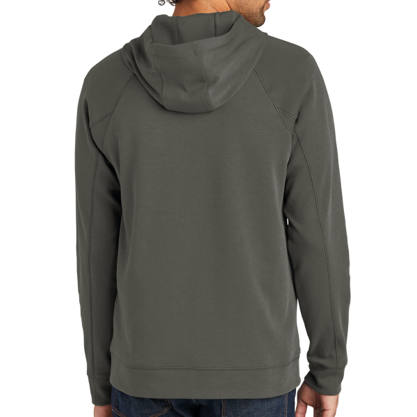 New Era STS 1/4 Zip Hoodie, Graphite, Back view