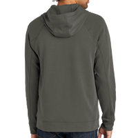 New Era STS 1/4 Zip Hoodie, Graphite, Back view